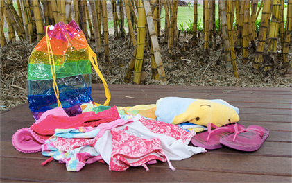 Beach Bag rainbow brisbane